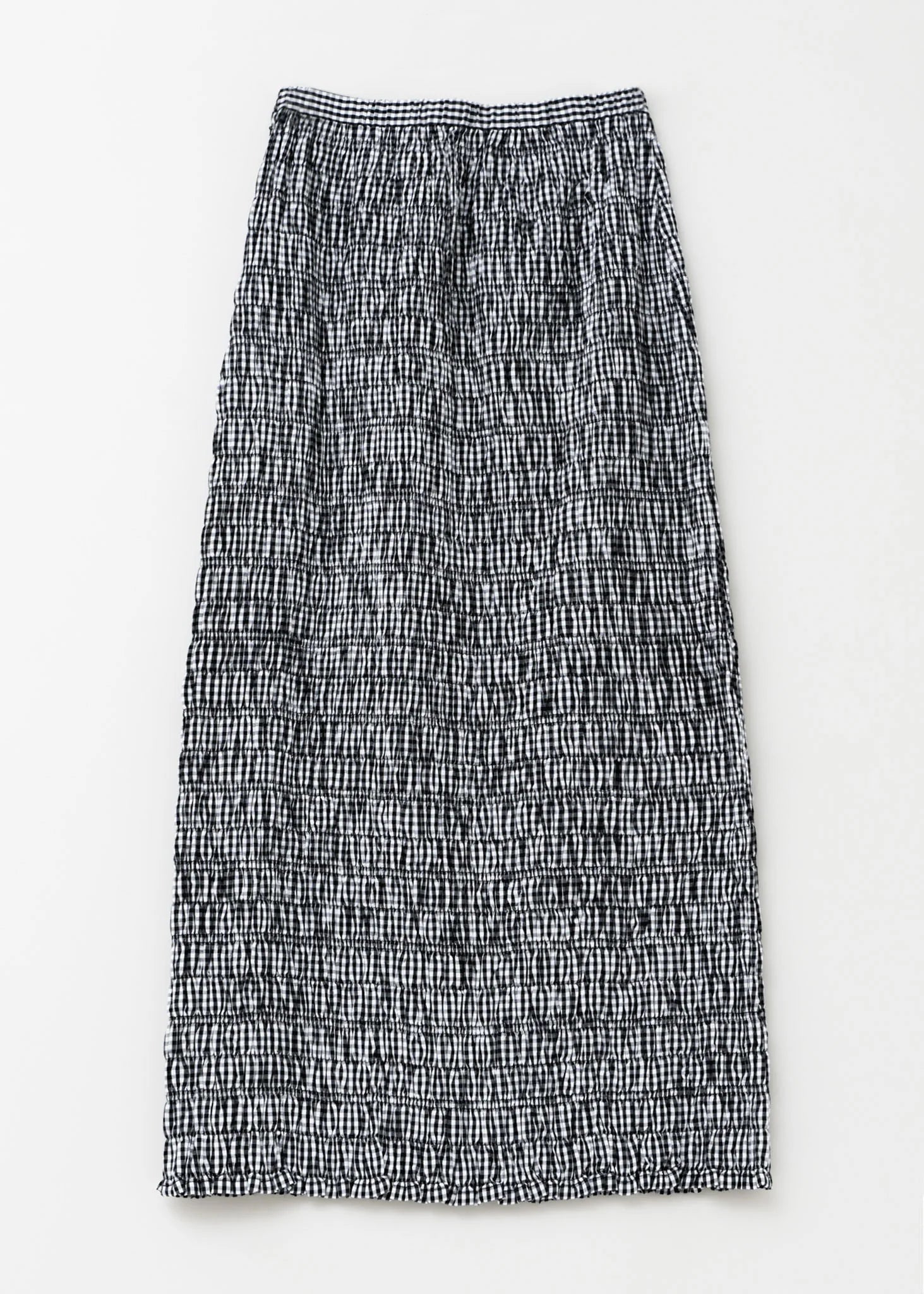 Poplin Shirring Skirt