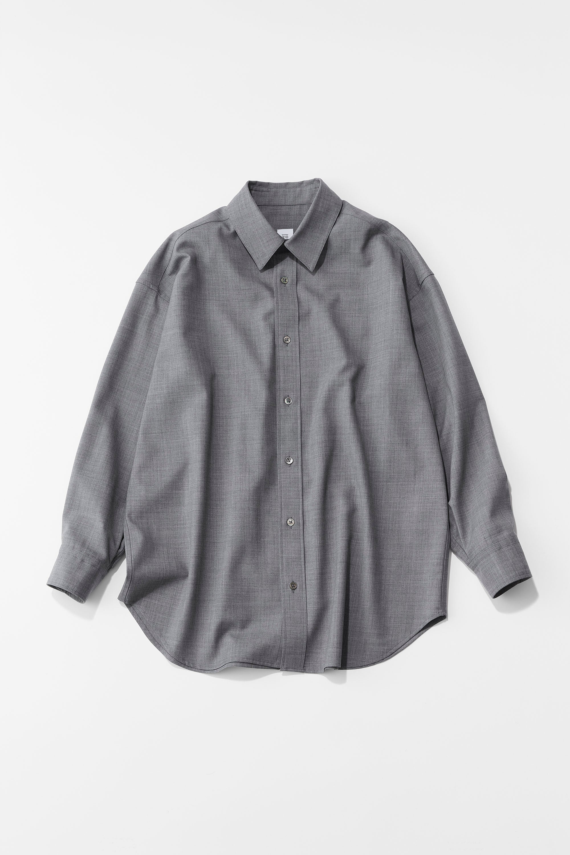 【受注オーダー:4月中お届け】洗える美人なウールシャツ