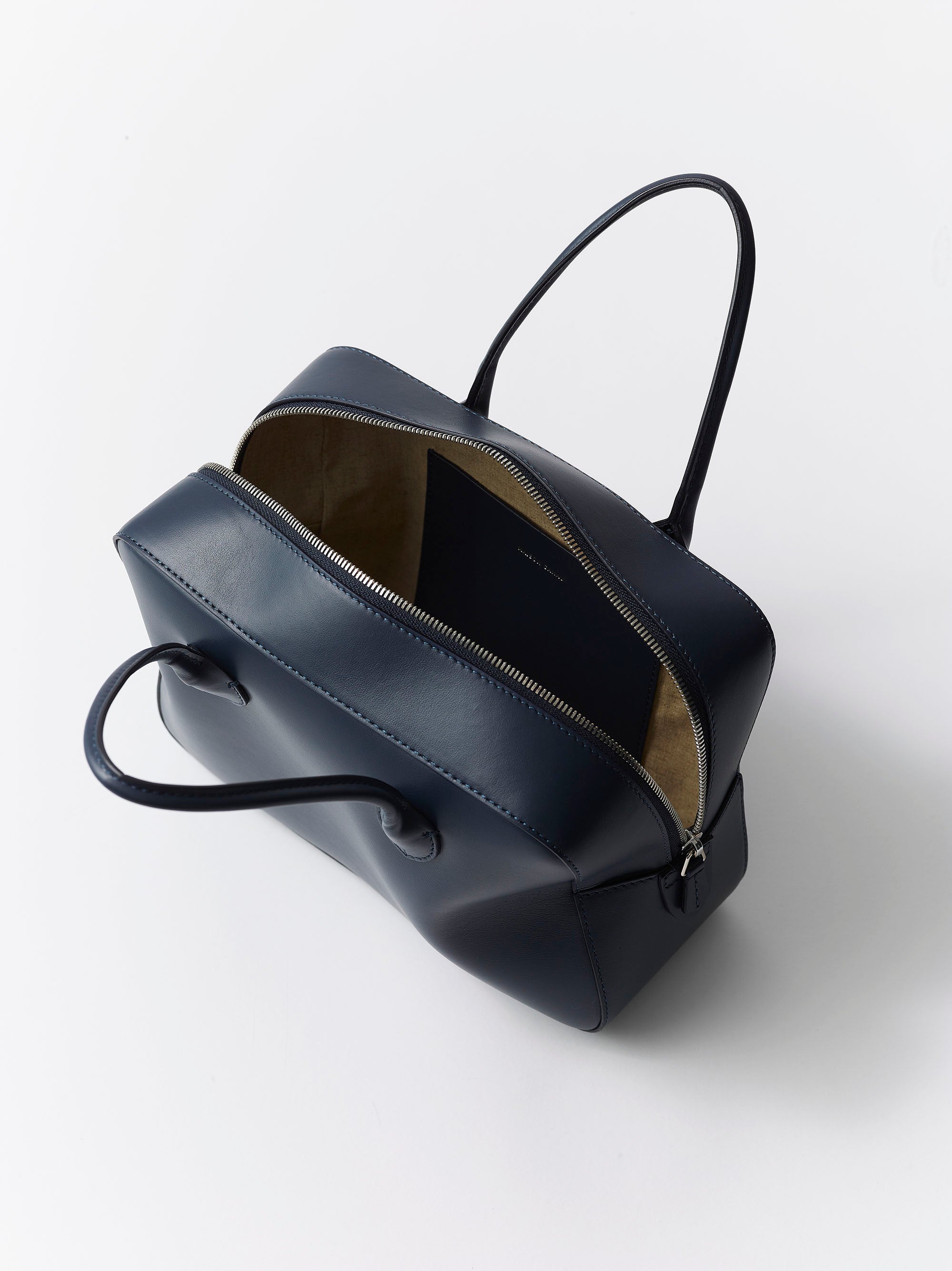 【12月中お届け予定 受注生産商品】BOX BOSTON (M) NAVY SMOOTH
