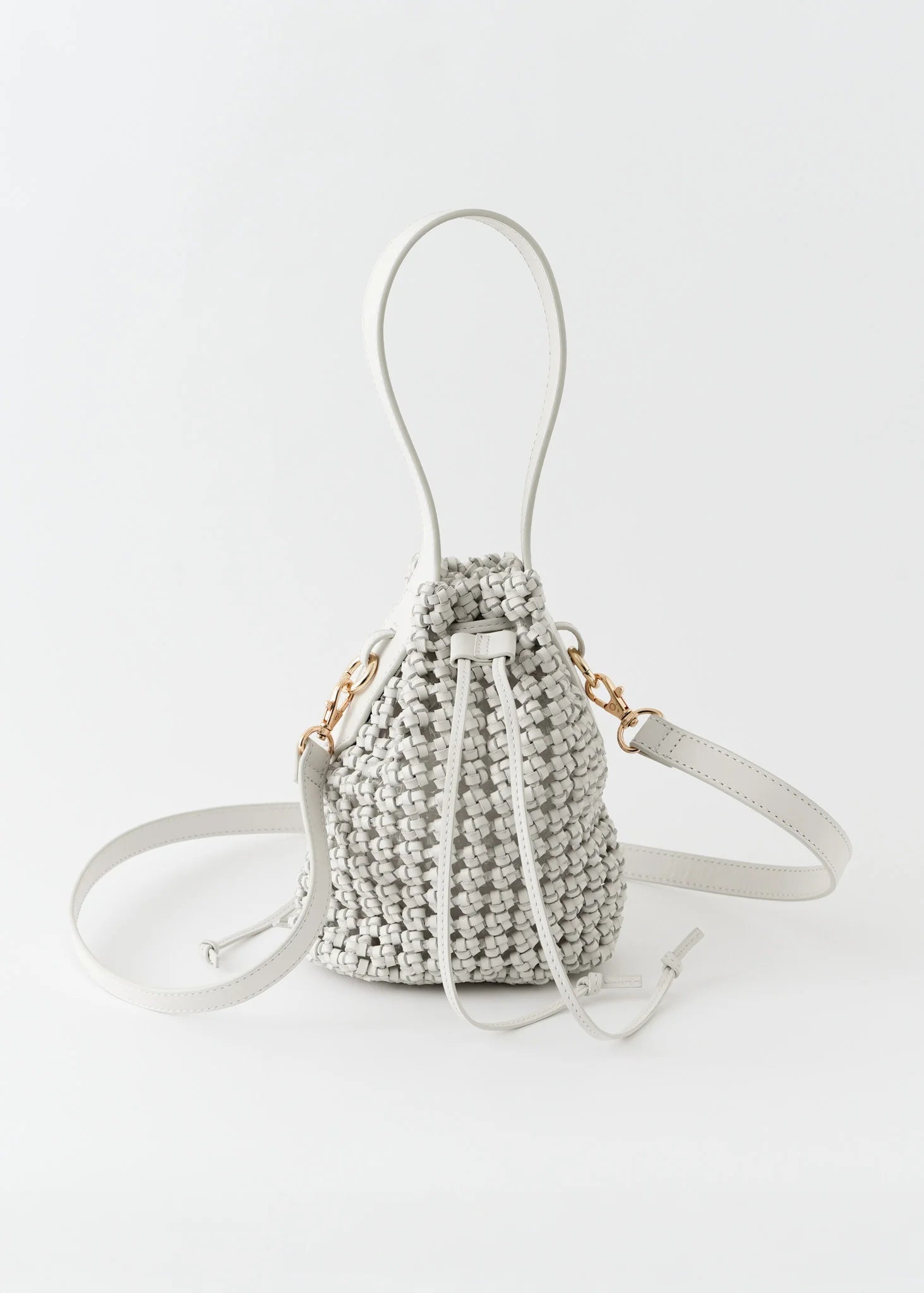 Leather Bucket Bag