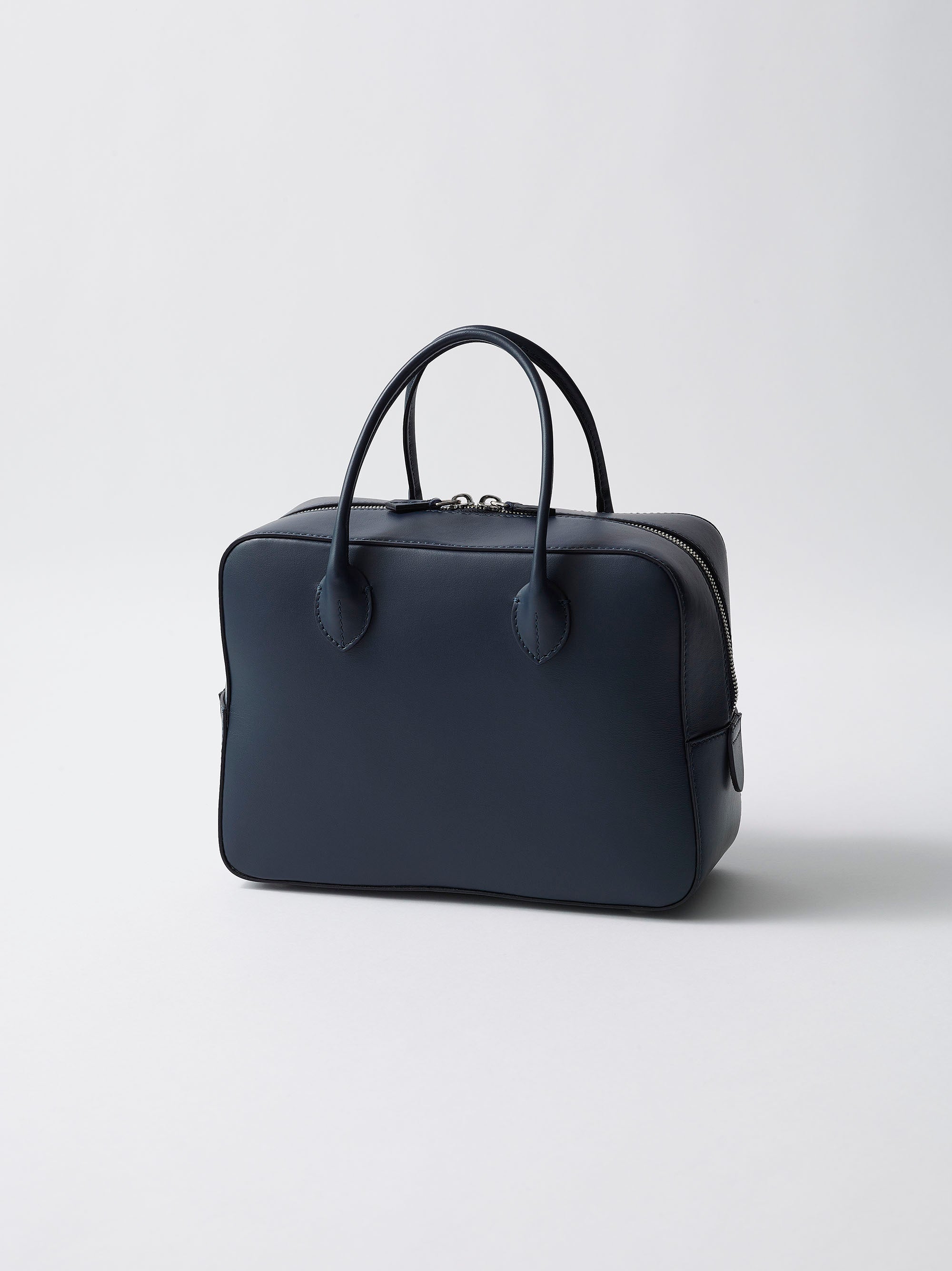 MAISON CANAU SMOOTH BOX BOSTON(M) NAVY – boutique310