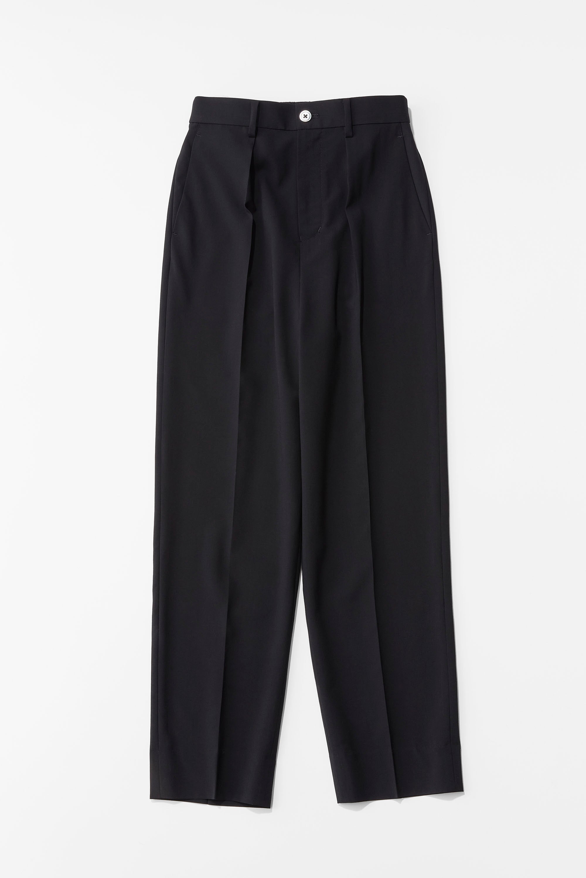 【受注オーダー：４月中お届け】洗える美人なウールパンツ