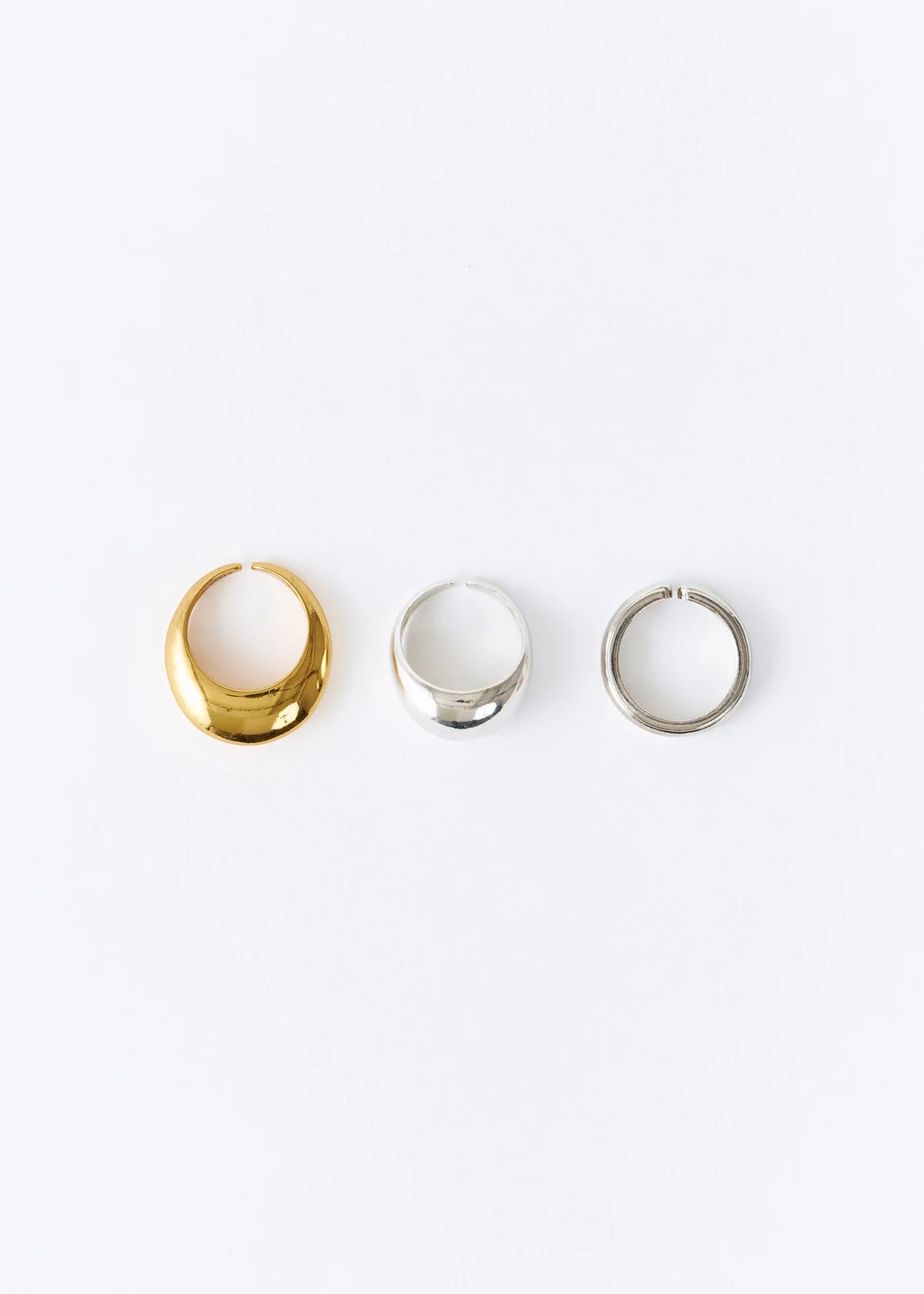 ドレスに合わせるエスプリジュエリー Dome Ring Set