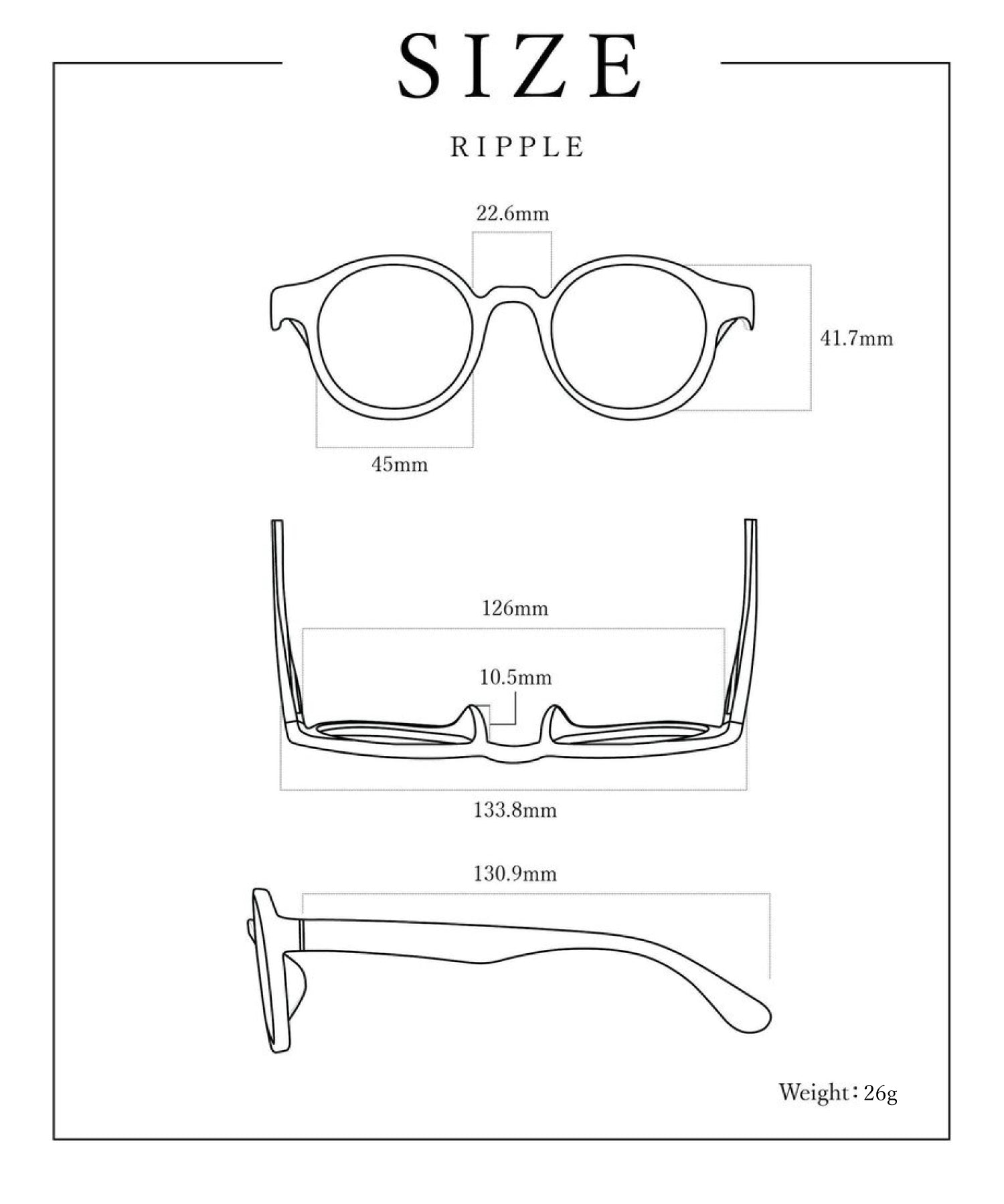 キュートな老眼鏡