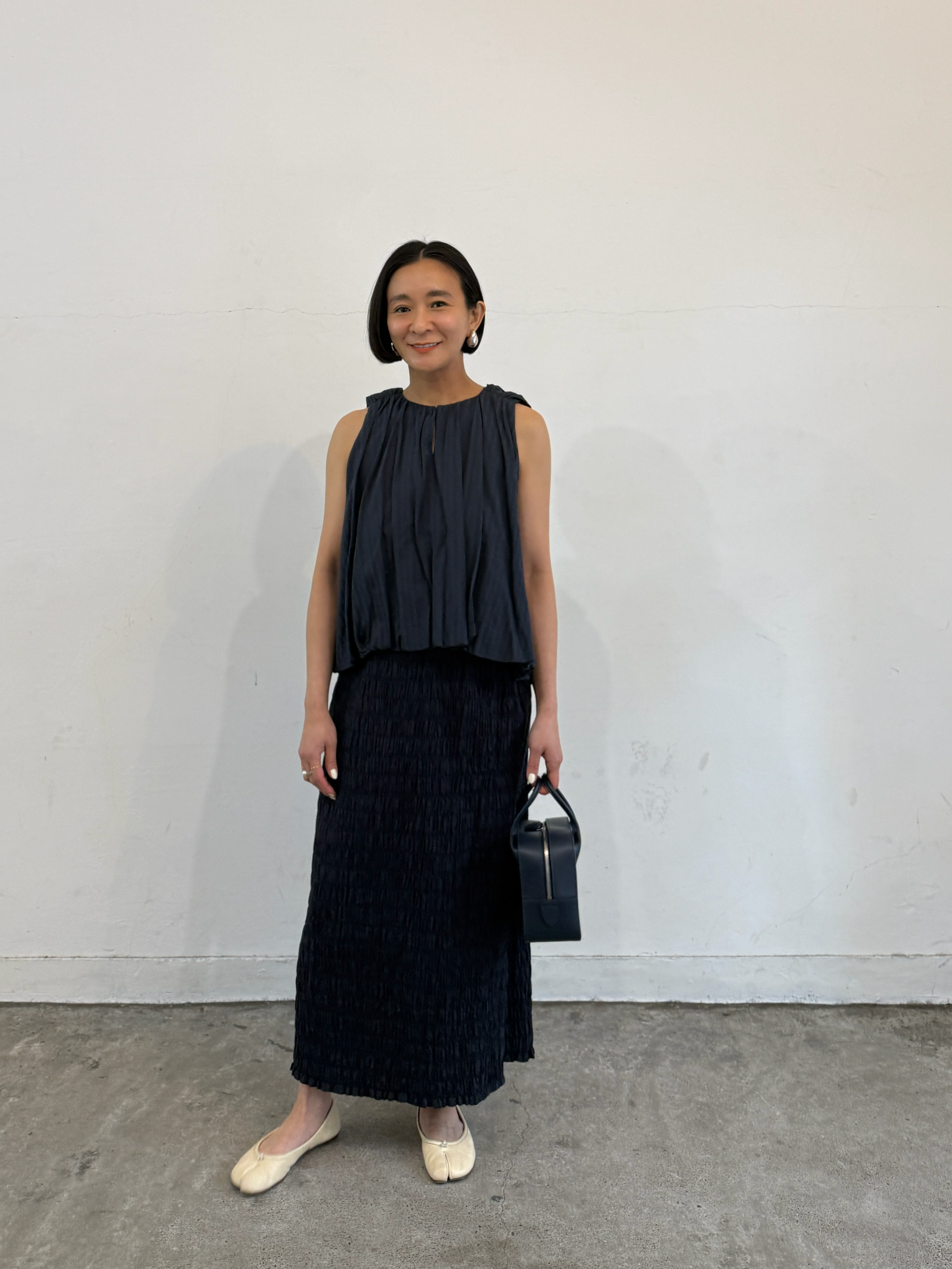 地味女のヌキテパスカート