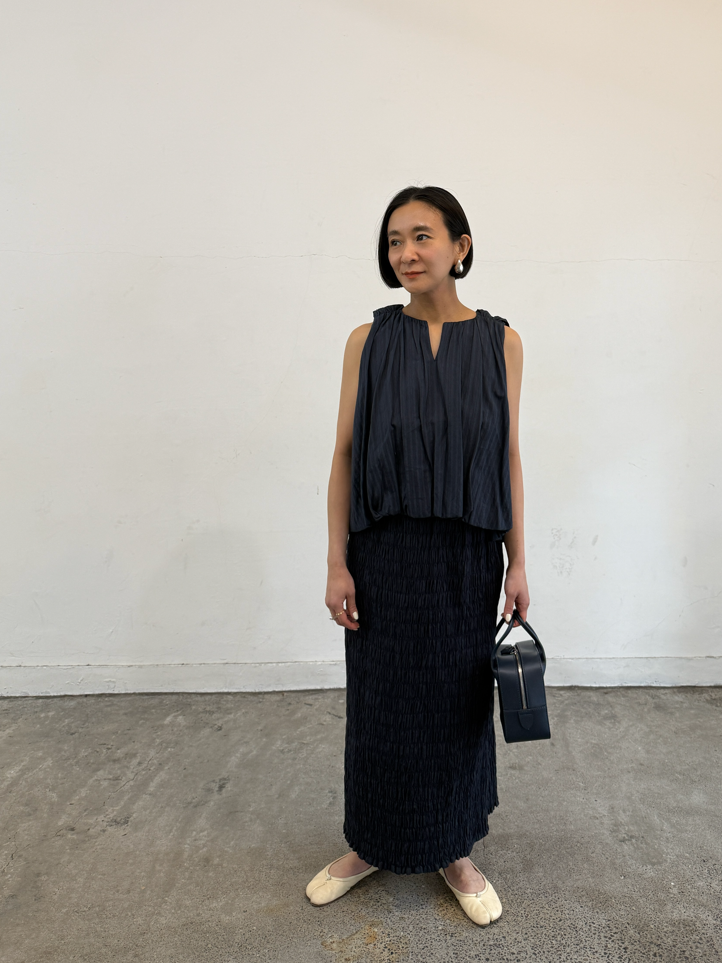 地味女のヌキテパスカート