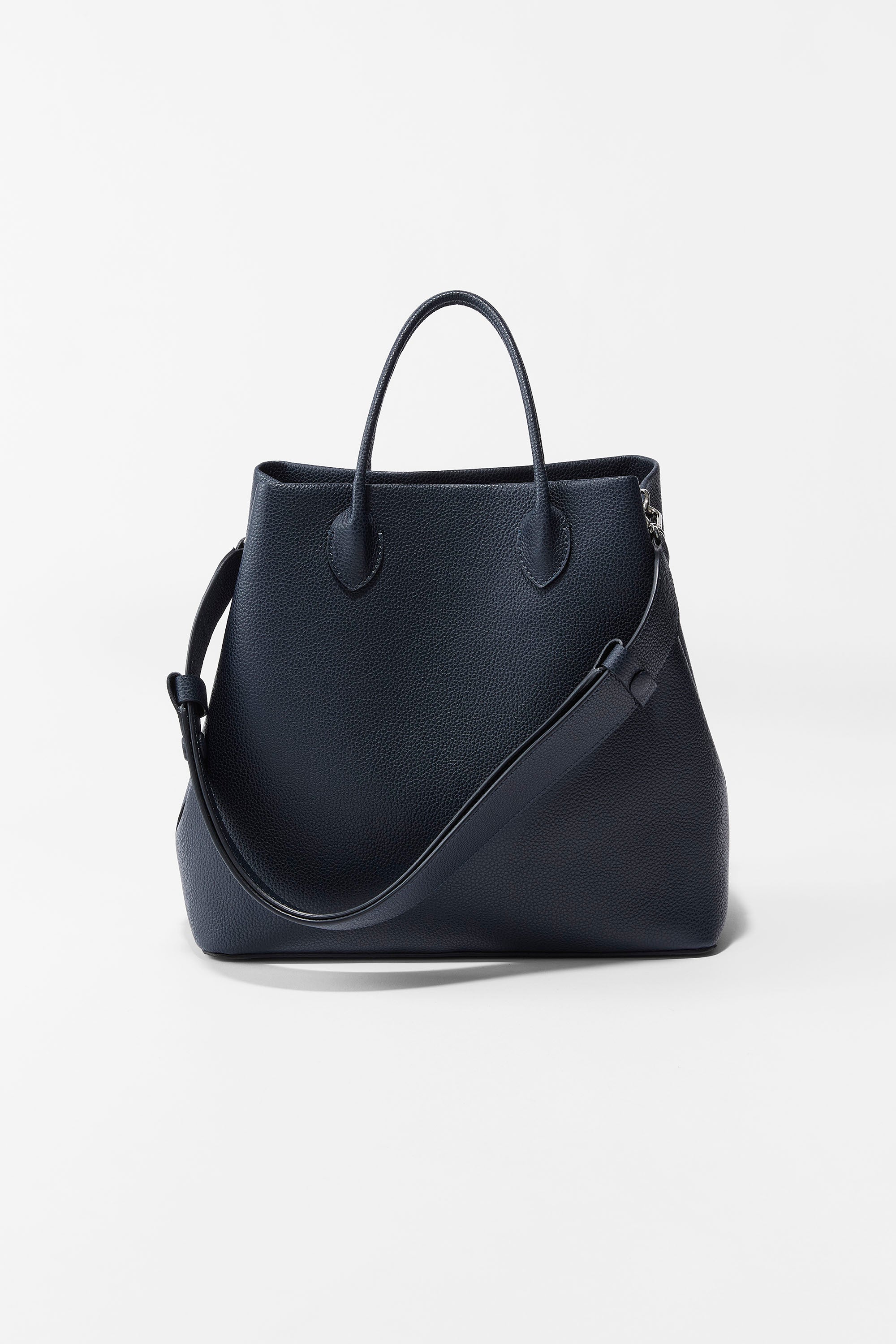 2WAY TOTE NAVY SHRINK